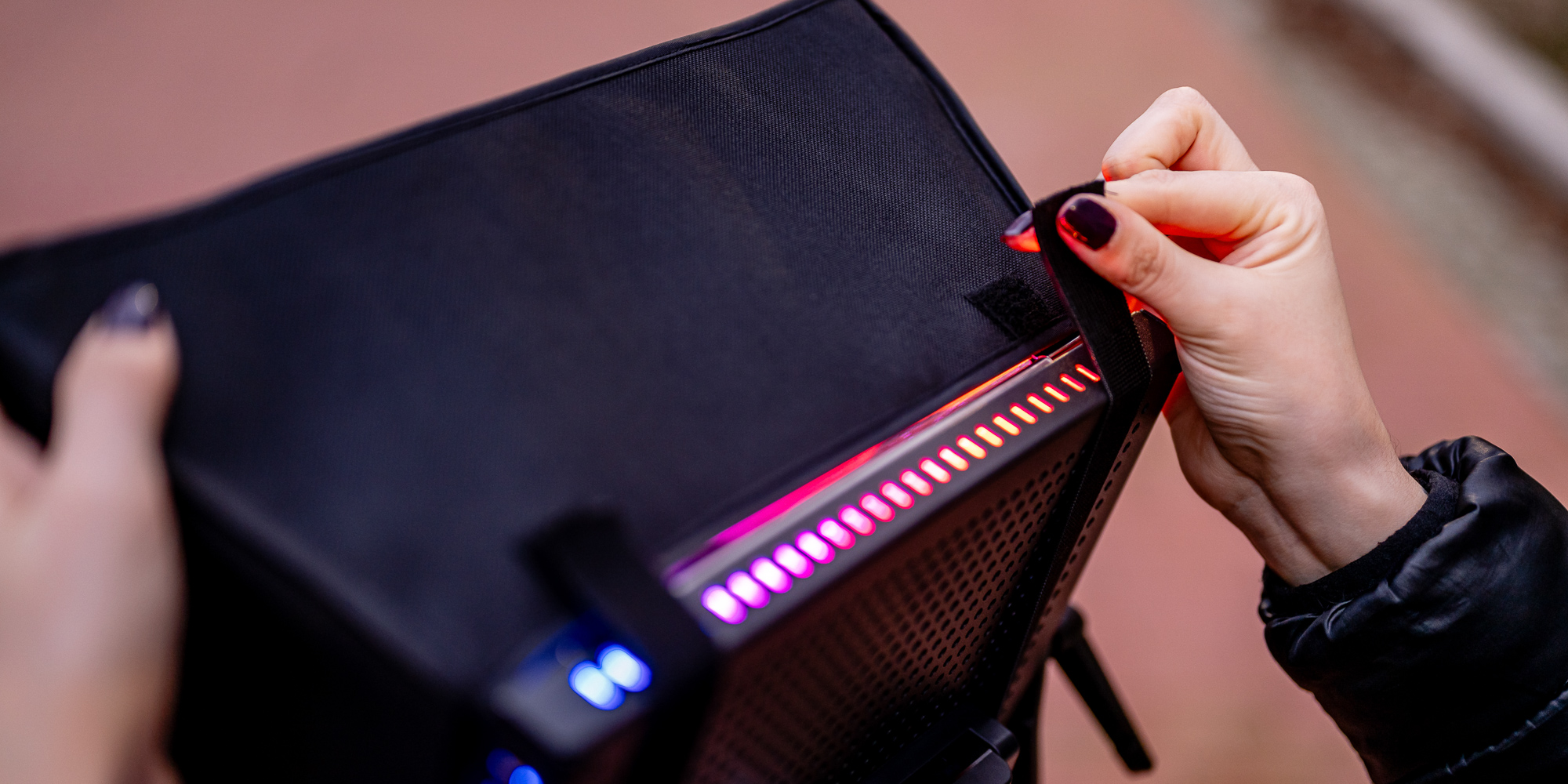 Lampa LED Newell RGB Vividha Effect